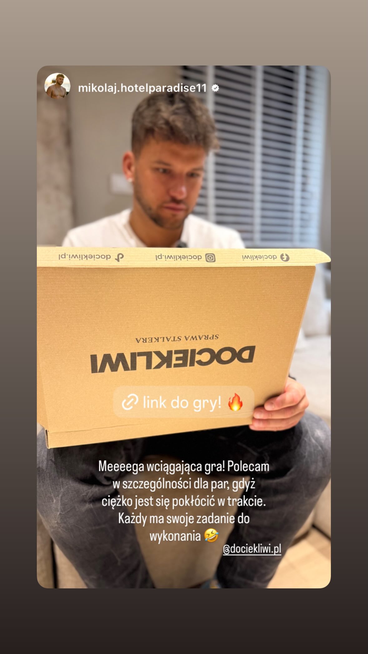 Relacja Instagram